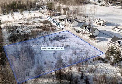 *pod inwestycję*wz na 4 domy*sowlany*4005 m²