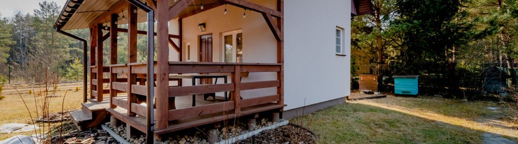 Domek 40 m² z tarasem, nowa łuka, cisza i zieleń