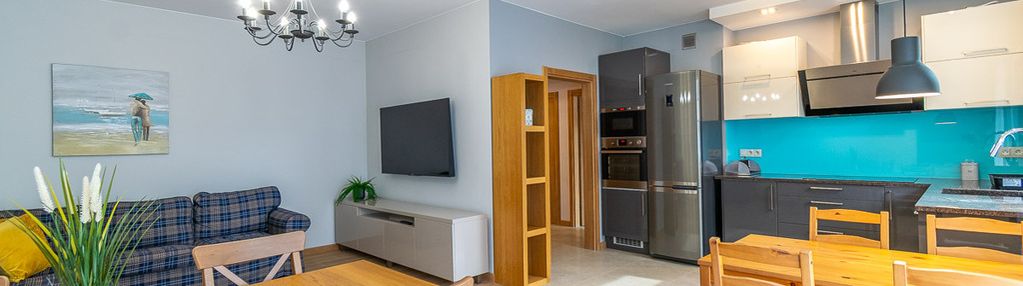 3 pokoje, 2 balkony, nowoczesne, umeblowane