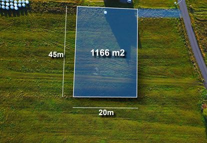 Działka budowlana 1166m2 w lipnicy wielkiej