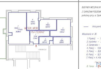 Mieszkanie w centrum z dużym tarasem 70 m²