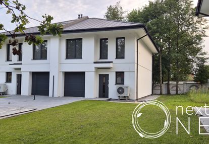 Nowy dom w zabudowie bliźniaczej i 5 pokoi i wawer
