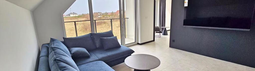 Nowoczesny apartament z antresolą i dużym balkonem