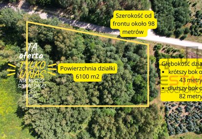 Działka 6100 m² zboiska – mpzp, media, blisko s8