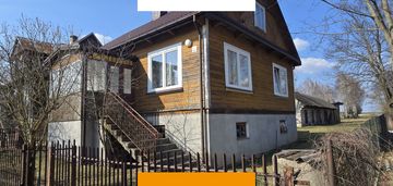 Okazja podlasie siedlisko 2200 m2 drewniany dom,