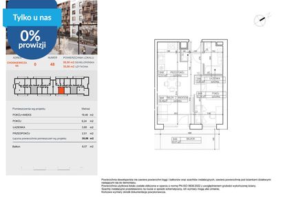Parter | słoneczny balkon 9m2 | symfonia premium