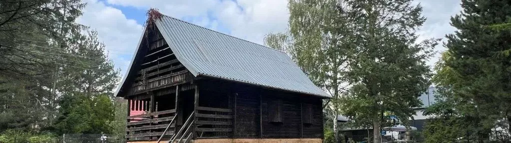 Działka z domem - Zalew Zegrzyński, Zaubice Stare