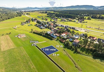 Działka budowlana – harklowa, gm. nowy targ