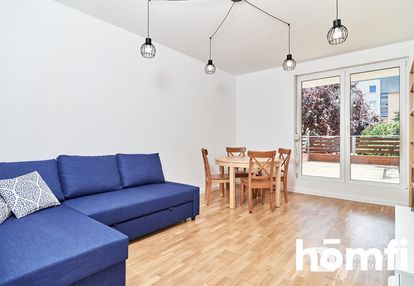 2-pokojowe mieszkanie z kuchnią i dużym tarasem