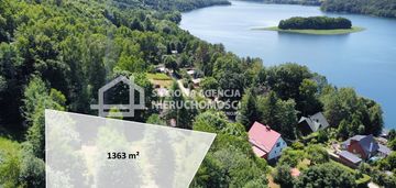 Tarasowa działka budowlana | widok na jezioro