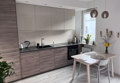 nowoczesna kawalerka Garaż + Garderoba