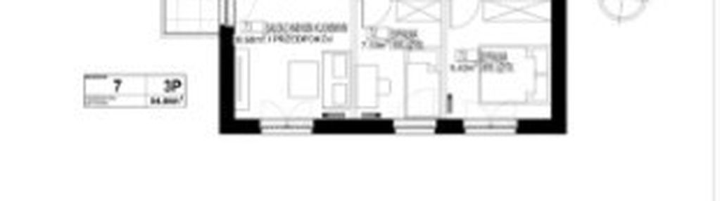 3-pokojowe mieszkanie w ząbkach