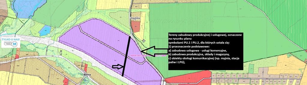 Grunt przemysłowy przy nowej trasie s74!