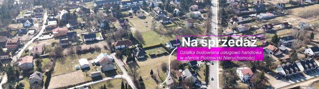 Świetnie zlokalizowana działka usługowa - zabawa