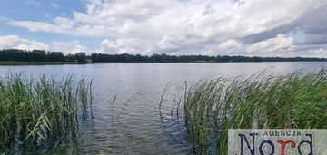 Działka z linią brzegową jeziora gaładuś