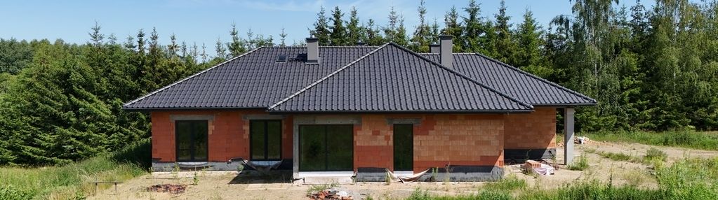Parterowy dom w mątkach