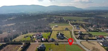 Działka budowlana ok 1206 m² w pisarzowicach