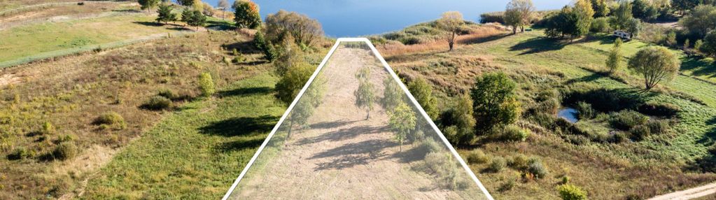 Działka budowlana  nad  jeziorem* 2983 m2 * mazury