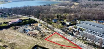 Działka usługowa-mieszkaniowa ponad 13 arów