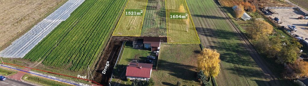 Działka budowlana w bramkach w gminie błonie