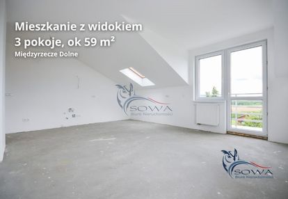 Przestronne 3 pokojowe mieszkanie z widokiem