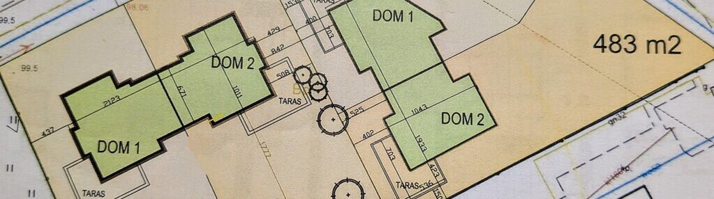 Bliźniaki na granicy milanówka i grodziska maz.