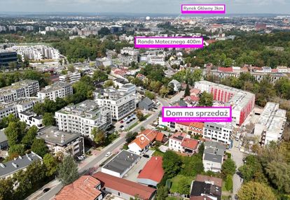 400 metrów od ronda matecznego, z ogródkiem