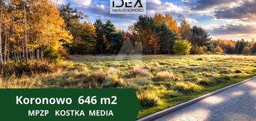 Koronowo, ul. bulwarowa, kostka media! mpzp