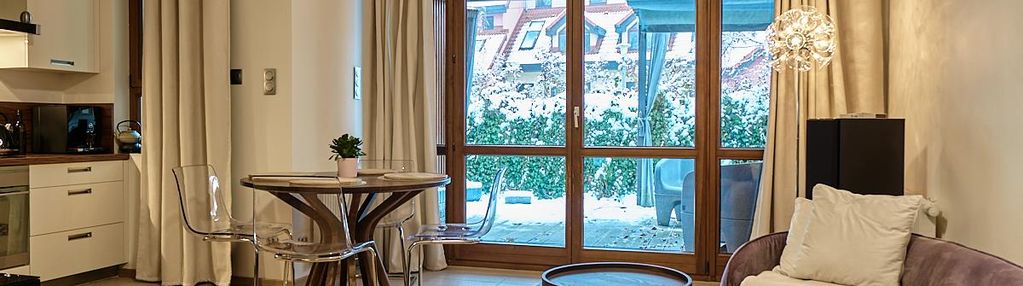 Mieszkanie jak dom -5 pokoi, ogródek z tarasem