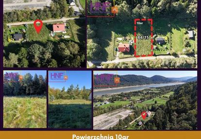 Działka 10ar klimkówka 850m od zalewu