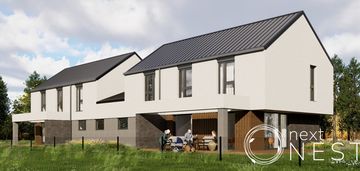 Nowoczesny dom 6 pokoi podwójny garaż borowina