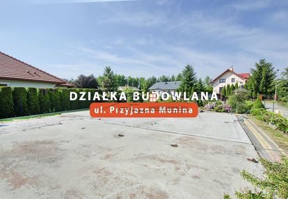 Działka z płytą fundamentową/munina