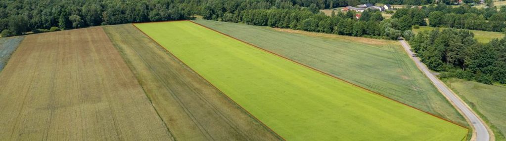 Działka budowlano-rolna pod lasem 3 ha woźniki