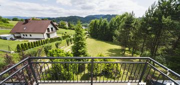 2 domy pod lasem, działka 4930m²