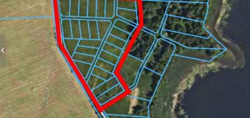 Działki rekreacyjne nad jeziorem mieruniszki