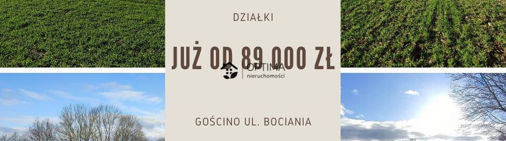 Bociania dz. nr 217/20 i 217/16, 1015m2,