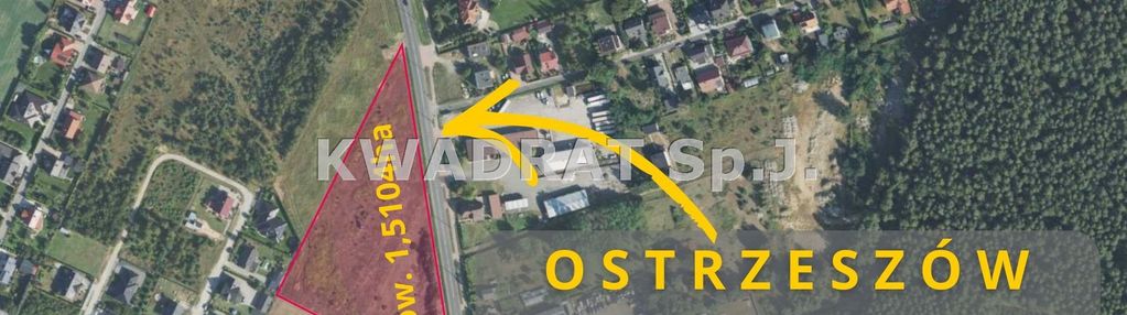 Działka inwestycyjna pow. 1.5104ha - ostrzeszów