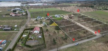 Działki z wydanymi warunkami zabudowy pod dom.