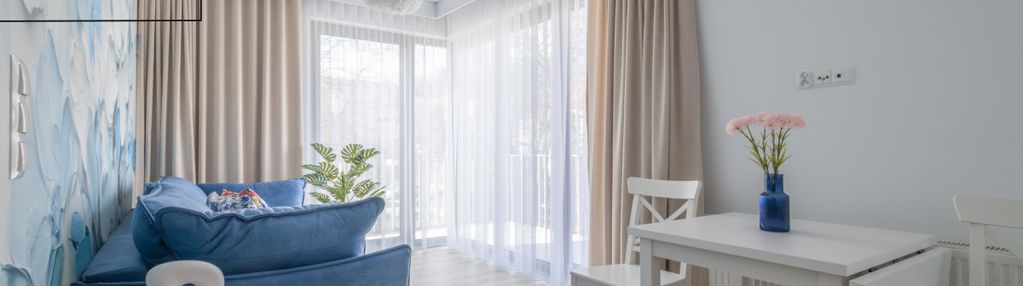 Stylowe mieszkanie blisko gumed, balkon i garaż