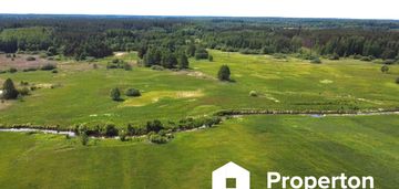 Działka 3400 m2 z dostępem do rzeki narewka, wz!