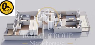 Deweloperka, 3 pokoje, 2 balkony, nałęczowska