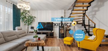 Nowoczesny dom w zabudowie szeregowej k. pruszcza