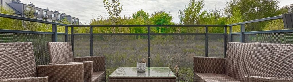 3m o świetnym układzie w otoczeniu zieleni