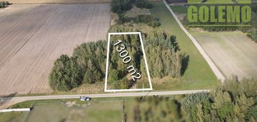 Działka / 1300m2 / budowlano-usługowa / wiercica