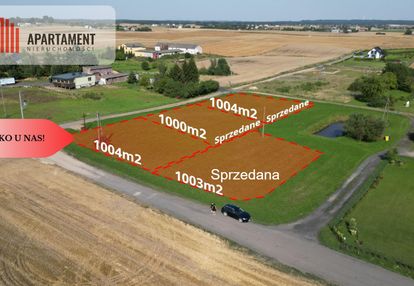 Tylko u nas! cztery działki, spokojna okolica