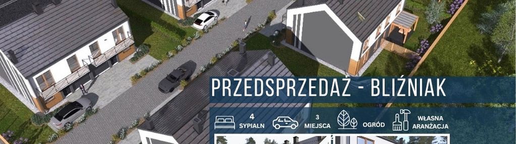 Przedsprzedaż! bliźniak w spokojnej okolicy (m4)