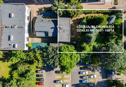 Działka inwestycyjna – łódź, ul. klonowa 11a