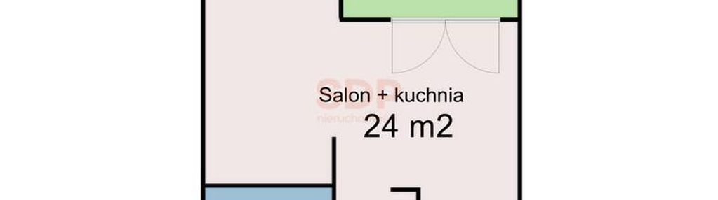 Nowoczesna kawalerka 30 m2 z dużym balkonem