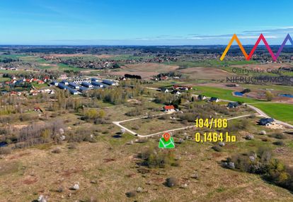 Działka 1464 m²,mpzp, różnowo – 10 min od olsztyna