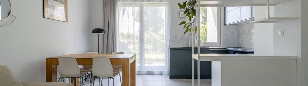 2 pokoje | 45,5 m² | ogródek 50 m² | wysokość 3,20